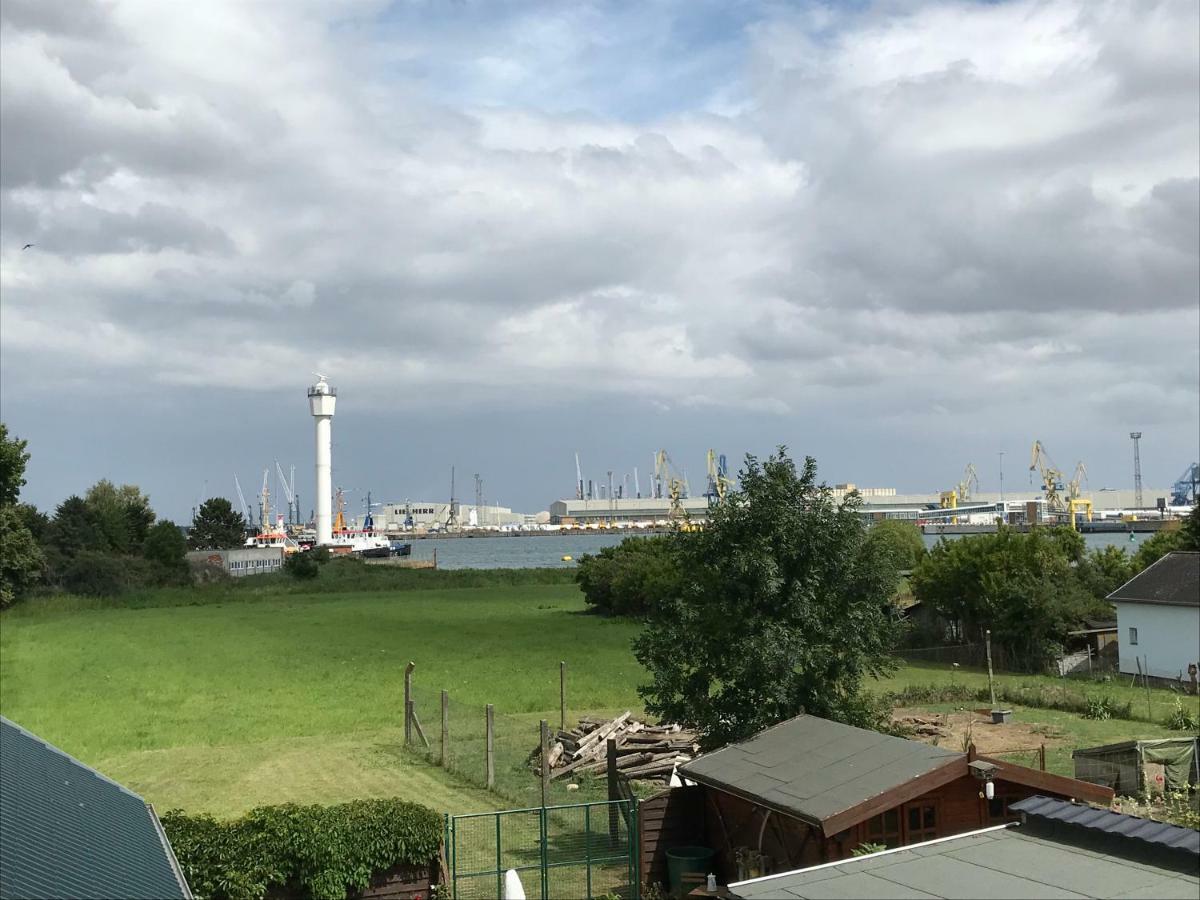 Ferienwohnung Mit Warnowblick Rostock Exteriér fotografie